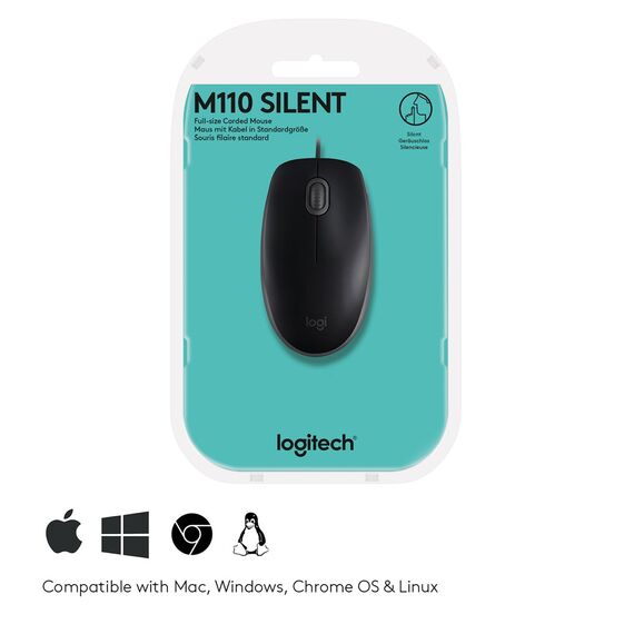 Logitech B110 Silent - Mice - Keyboards & Mice - Techbox