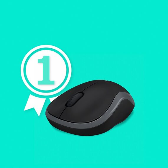 Logitech M185 mouse RF Wireless Optical - Mice - Keyboards & Mice - Techbox