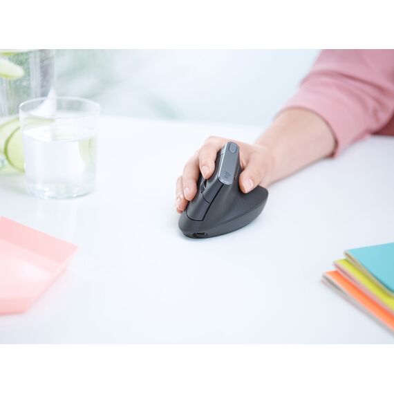 Logitech MX Vertical Advanced Ergonimic mouse RF Wireless+Bluetooth Optical 4000 DPI Right-hand - Mice - Keyboards & Mice - Techbox