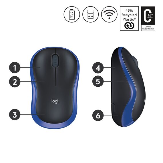 Logitech LGT-M185B - Mice - Keyboards & Mice - Techbox
