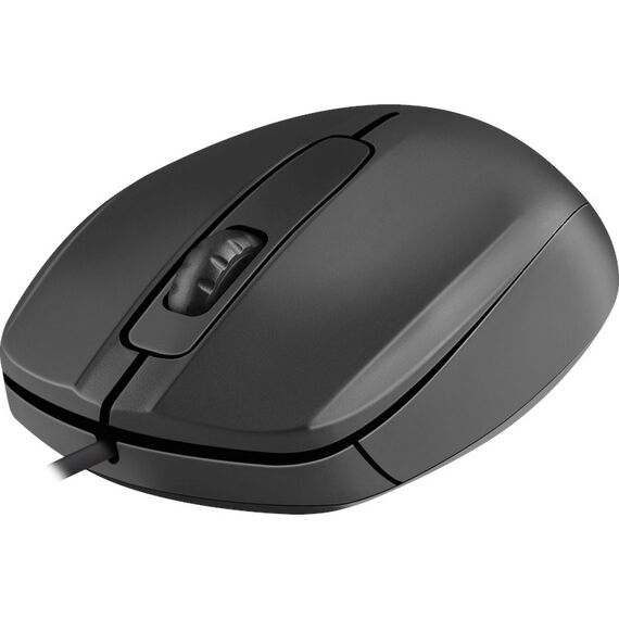 MOUSE DEFENDER ALPHA MB-507 OPTICAL 1000dpi 3P BLACK SILENT CLICK - Mice - Keyboards & Mice - Techbox