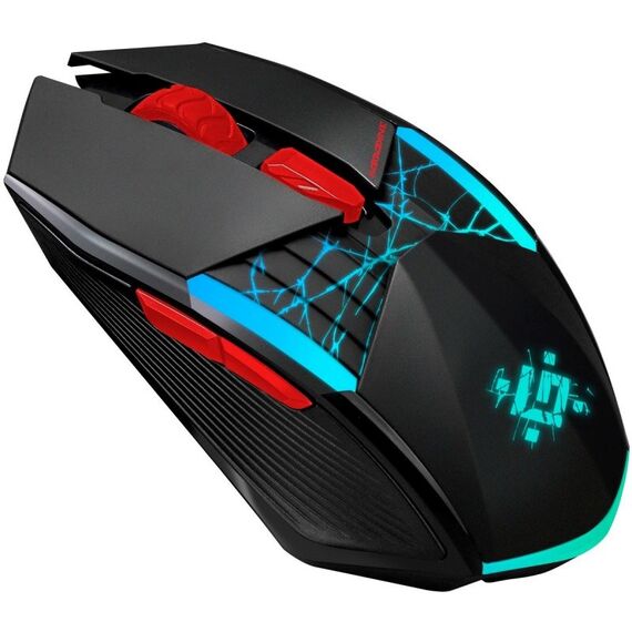 MOUSE DEFENDER GM-126 TISA RF+BT OPTIC 1600dpi 6P BLACK - Mice - Keyboards & Mice - Techbox
