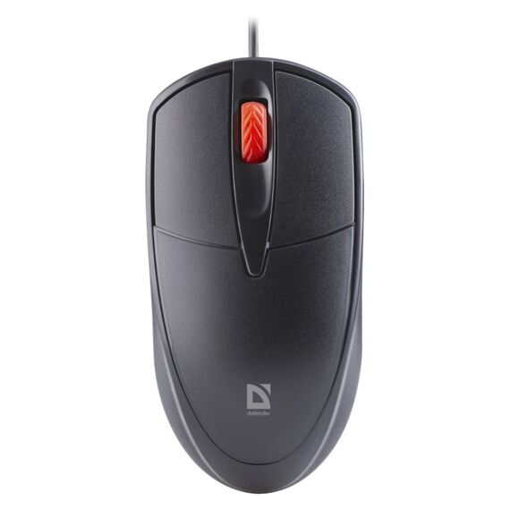 MOUSE DEFENDER ICON MB-057 OPTICAL 1000dpi 3P BLACK SILENT CLICK | Techbox