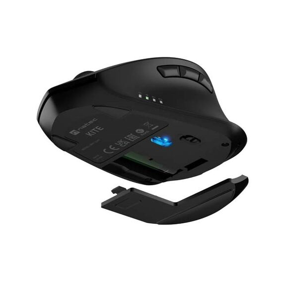 Natec Kite wireless mouse silent 4000 DPI black - Mice - Keyboards & Mice - Techbox