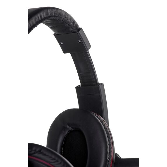 Esperanza EH118 headphones/headset Head-band Black, Red - Headsets - Speakers & Headphones - Techbox