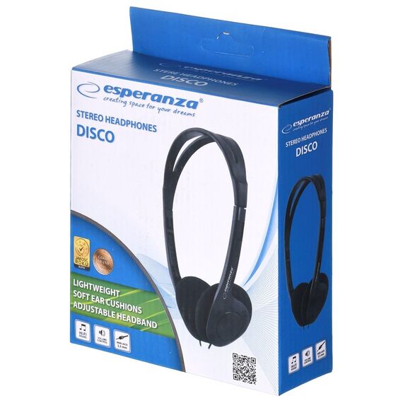 Esperanza EH119 headphones/headset Head-band Black | Techbox