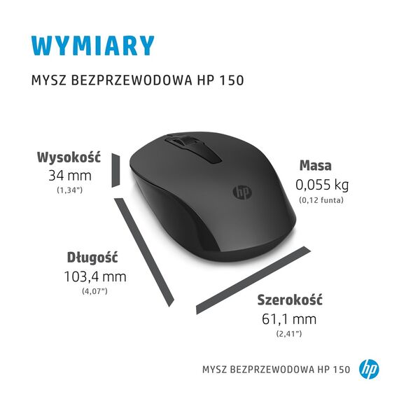 HP 150 Wireless Mouse | Techbox