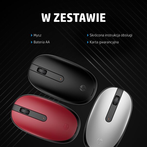 HP 240 Empire Red Bluetooth Mouse | Techbox