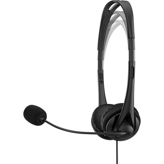 HP Stereo USB Headset G2 Wired Head-band Office/Call center Black | Techbox