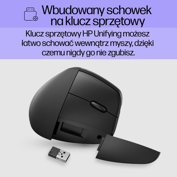 HP Wireless Mouse 920 Ergo Vertical Black | Techbox