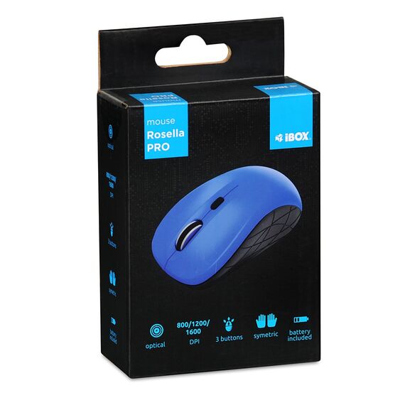 iBOX i009W Rosella wireless optical mouse, blue | Techbox