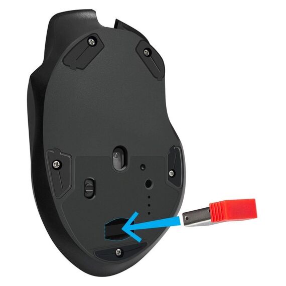 MOUSE DEFENDER GM-213 THUNDER RF 1600dpi 8P BLACK - Mice - Keyboards & Mice - Techbox