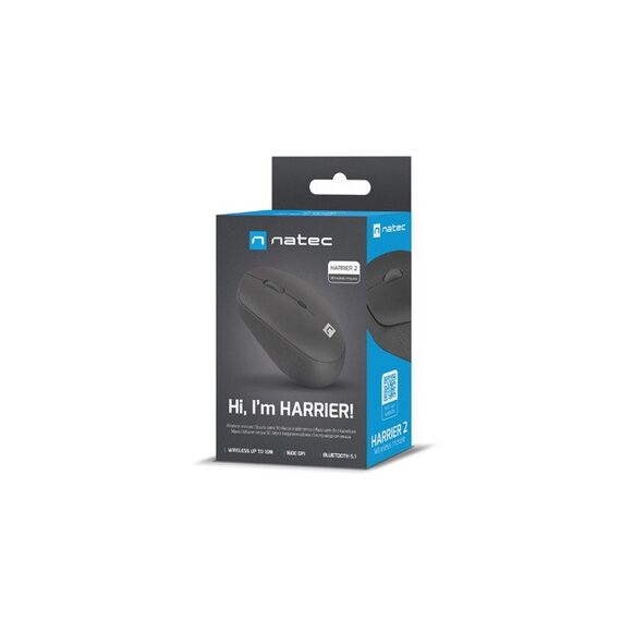 NATEC WIRELESS MOUSE HARRIER 2 1600DPI BT 5.1 | Techbox