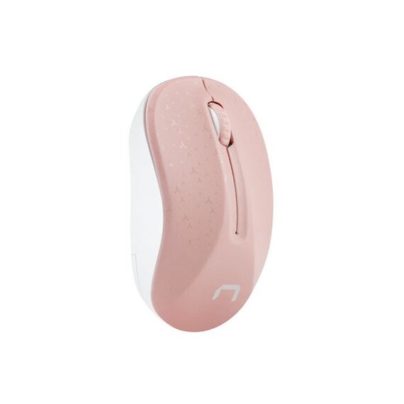 Natec Wireless Mouse Toucan Pink & White 1600DPI - Mice - Keyboards & Mice - Techbox