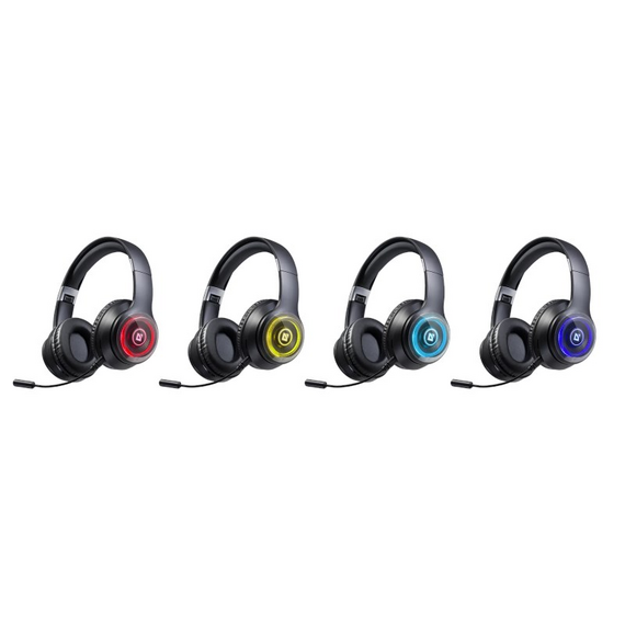 DEFENDER BLUETOOTH HEADPHONES FREEMOTION B400 LED - Headsets - Speakers & Headphones - Techbox