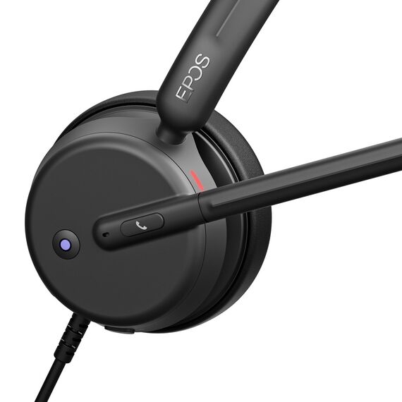 EPOS IMPACT 460T Headset Wired Headband Connectivity/Music USB Type-C Black | Techbox