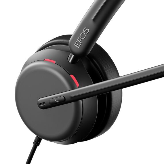 EPOS IMPACT 860 ANC Headset Wired Headband Office/Call Centre USB Type-C Black - Headsets - Speakers & Headphones - Techbox