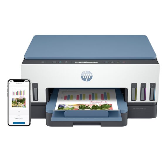 HP Smart Tank 725 All-in-One Thermal inkjet A4 4800 x 1200 DPI 15 ppm Wi-Fi | Techbox