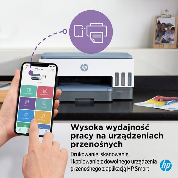HP Smart Tank 725 All-in-One Thermal inkjet A4 4800 x 1200 DPI 15 ppm Wi-Fi | Techbox