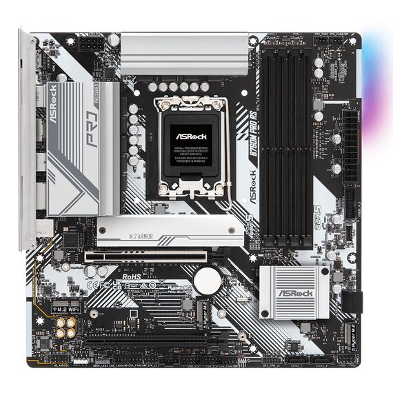 Asrock B760M Pro RS Intel B760 LGA 1700 micro ATX - Motherboards - Laptops & PC Builds - Techbox