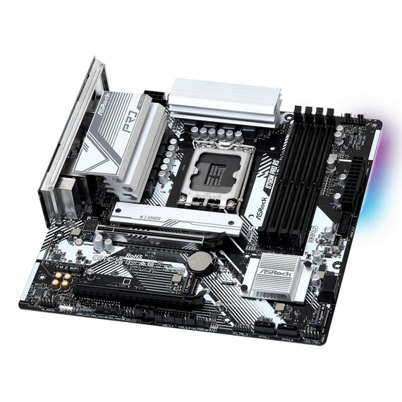 Asrock B760M Pro RS Intel B760 LGA 1700 micro ATX - Motherboards - Laptops & PC Builds - Techbox