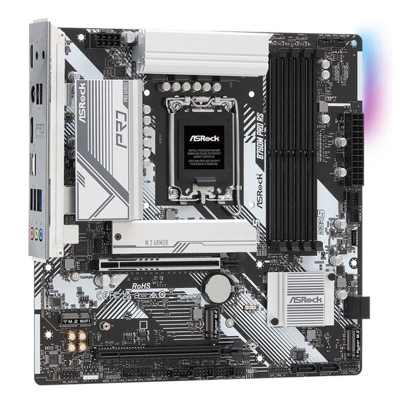Asrock B760M Pro RS Intel B760 LGA 1700 micro ATX - Motherboards - Laptops & PC Builds - Techbox