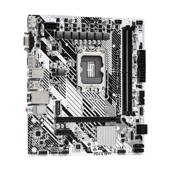 Asrock H610M-HDV/M.2+ D5 Intel H610 LGA 1700 micro ATX | Techbox