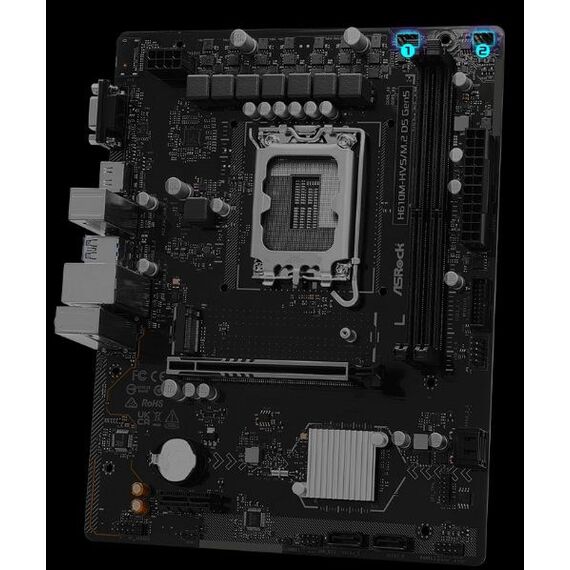 Asrock H610M-HVS/M.2 D5 GEN5 motherboard | Techbox