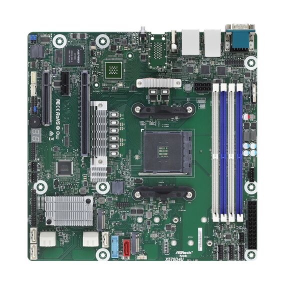 Asrock X570D4U motherboard AMD X570 Socket AM4 micro ATX | Techbox