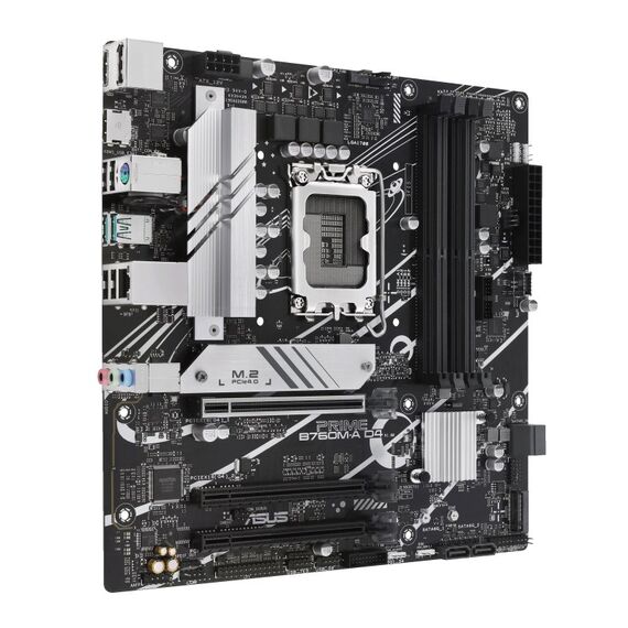 ASUS PRIME B760M-A D4-CSM Intel B760 LGA 1700 micro ATX - Motherboards - Laptops & PC Builds - Techbox