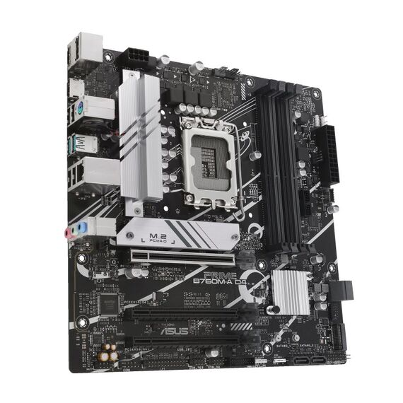 ASUS PRIME B760M-A D4-CSM Intel B760 LGA 1700 micro ATX - Motherboards - Laptops & PC Builds - Techbox