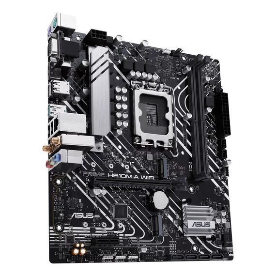 ASUS PRIME H610M-A WIFI Intel H610 LGA 1700 micro ATX - Motherboards - Laptops & PC Builds - Techbox
