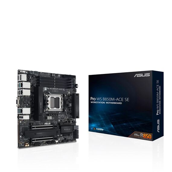 Asus PRO WS B850M-ACE SE AM5 AMD motherboard - Motherboards - Laptops & PC Builds - Techbox