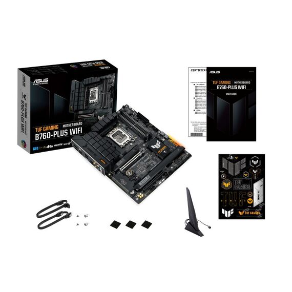 ASUS TUF Gaming B760-Plus WIFI Intel B760 LGA 1700 ATX - Motherboards - Laptops & PC Builds - Techbox