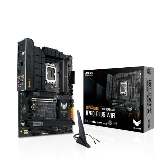 ASUS TUF Gaming B760-Plus WIFI Intel B760 LGA 1700 ATX - Motherboards - Laptops & PC Builds - Techbox