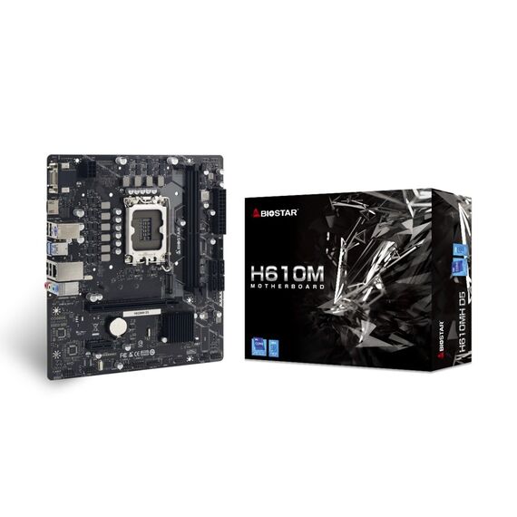 BIOSTAR H610MH D5 motherboard | Techbox