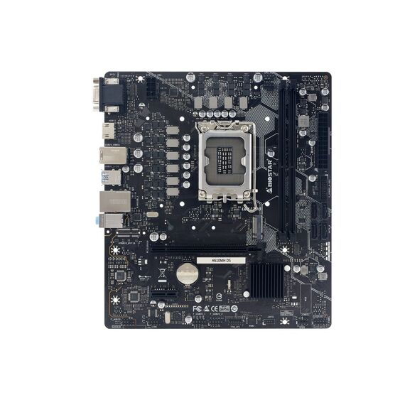 BIOSTAR H610MH D5 motherboard | Techbox