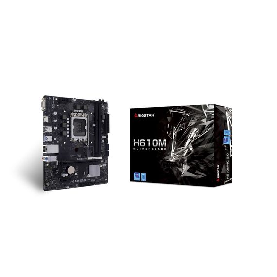 Biostar H610MHC 2.0 motherboard Intel H610 LGA 1700 micro ATX | Techbox