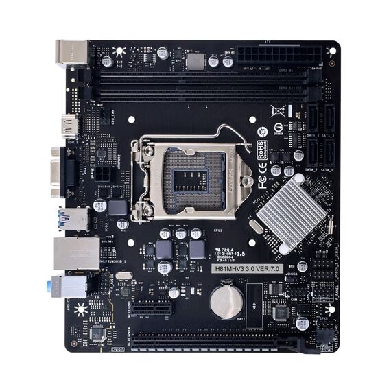 Biostar H81MHV3 3.0 H81 Intel® H81 LGA 1150 (Socket H3) micro ATX | Techbox