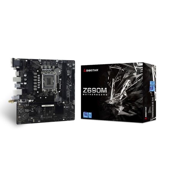 Biostar Z690MX2-E D4 motherboard Intel Z690 LGA 1700 micro ATX | Techbox