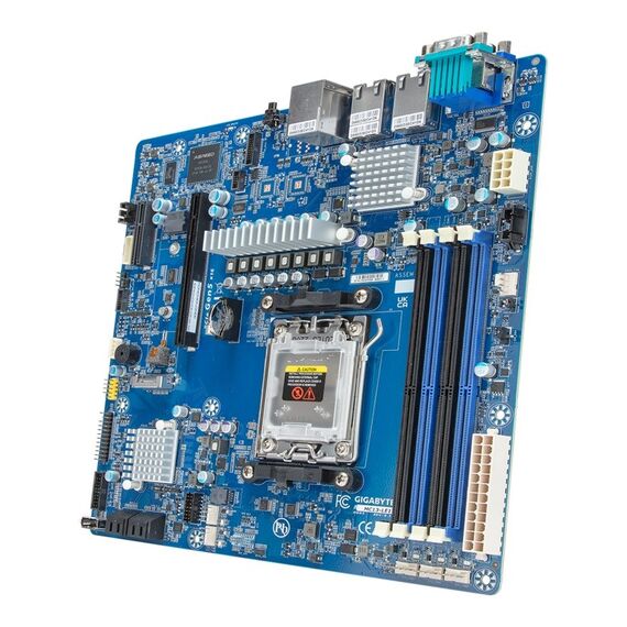Motherboard - Gigabyte MC13-LE1 1x AM5 AMD Epyc 4004/Ryzen 7000/Ryzen 9000 B650E. | Techbox