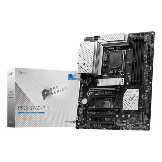 MSI PRO B760-P II motherboard Intel B760 LGA 1700 ATX - Motherboards - Laptops & PC Builds - Techbox