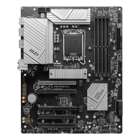 MSI PRO B760-P II motherboard Intel B760 LGA 1700 ATX - Motherboards - Laptops & PC Builds - Techbox