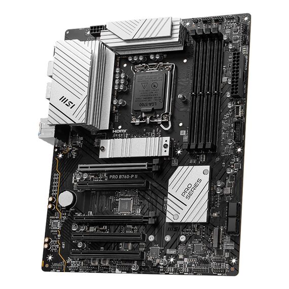 MSI PRO B760-P II motherboard Intel B760 LGA 1700 ATX - Motherboards - Laptops & PC Builds - Techbox