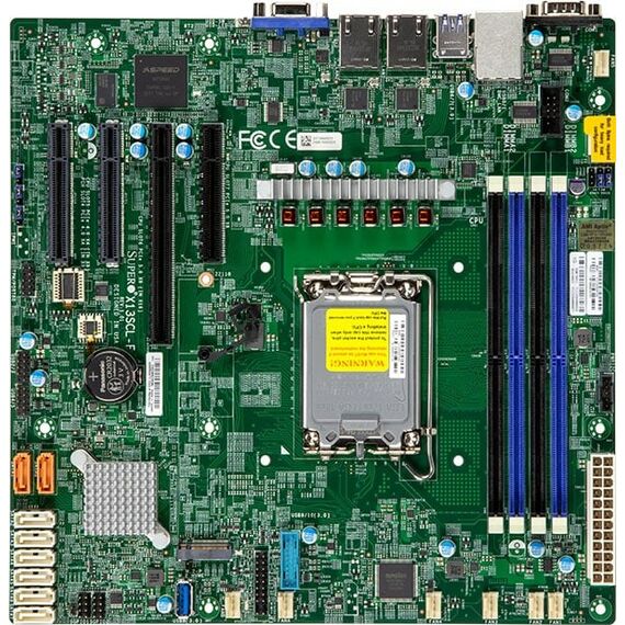 Supermicro X13SCL-F-B Bulk Intel C262 LGA 1700 micro ATX - Motherboards - Laptops & PC Builds - Techbox