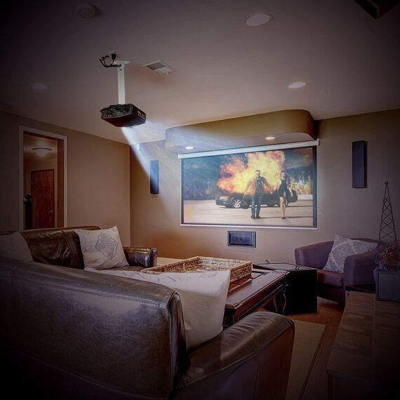 Techly Projector Ceiling Support Extension 545-900 mm Silver ICA-PM 18M | Techbox