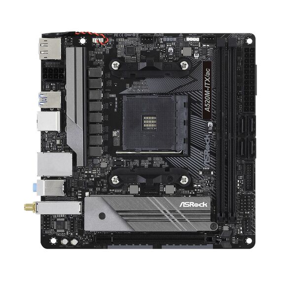 Asrock A520M-ITX/ac Socket AM4 micro  ATX - Motherboards - Laptops & PC Builds - Techbox
