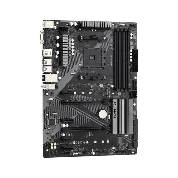 Asrock B450 Pro4 R2.0 Socket AM4 ATX AMD  B450 | Techbox