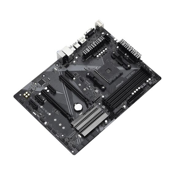 Asrock B450 Pro4 R2.0 Socket AM4 ATX AMD  B450 | Techbox