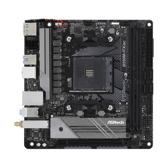 Asrock B550M-ITX/ac Socket AM4 mini ITX AMD  B550 | Techbox
